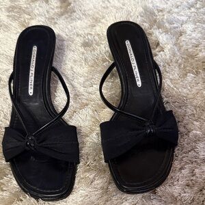 Donald J. Pliner Black Sandals 8M